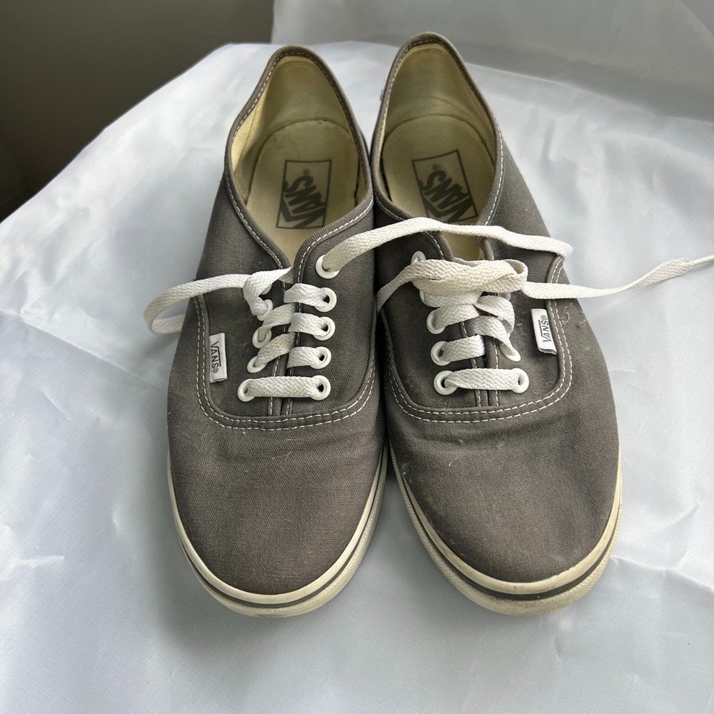Vans Grey Off the Wall Women's shoes 8.5